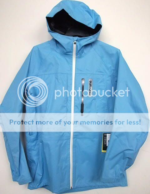 NEW BURTON SNOWBOARDS LEIGE 3L JACKET BLUE 23 L 2012 FAST SHIP  