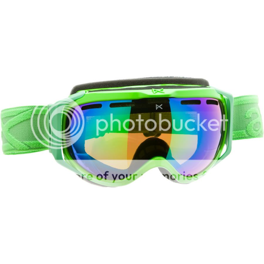   ANON HAWKEYE ABSYNTHE GREEN SOLEX GOGGLES SNOW FAST SHIP SKI SNOWBOARD