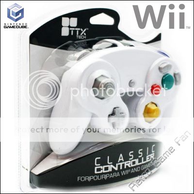 White Nintendo GameCube & Wii Compatible Wired Controller/ Control Pad 