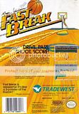 FAST BREAK for Nintendo System NES 8 bit IN BOX  