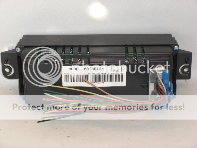 Century Climate Control Module HVAC Switch Buick Regal 97 Heat AC