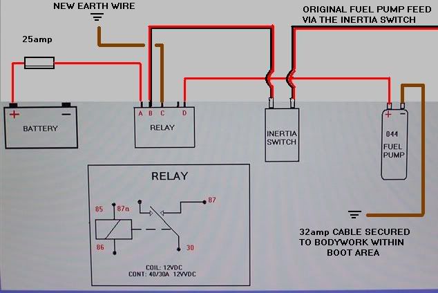 COSWORTH FUEL PUMP REWIRE (HELP NEEDED PLEASE) - PassionFord - Ford