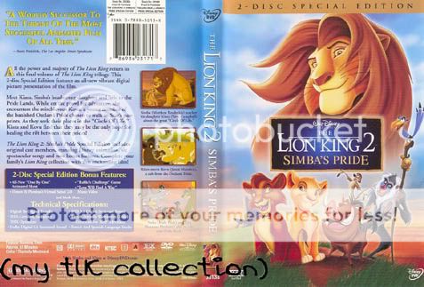 DVD The lion king 2