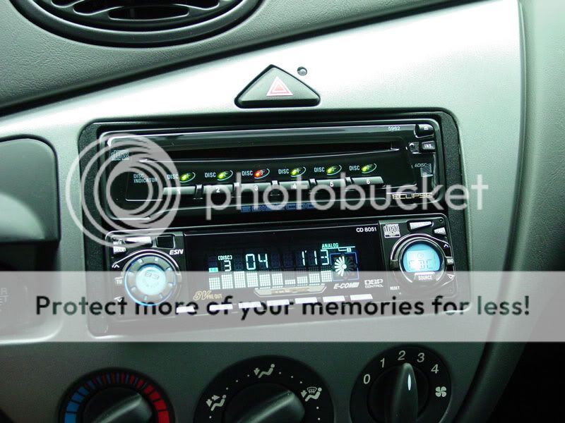 Ford focus 2001 radio double din #4