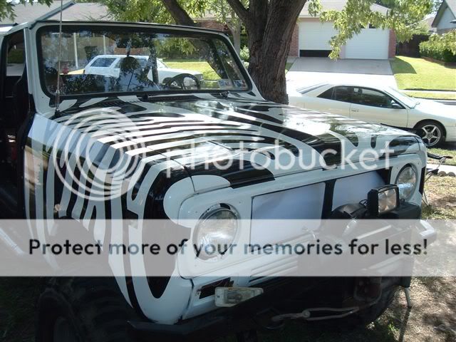 how to zebra-stripe your truck - DFWstangs Forums