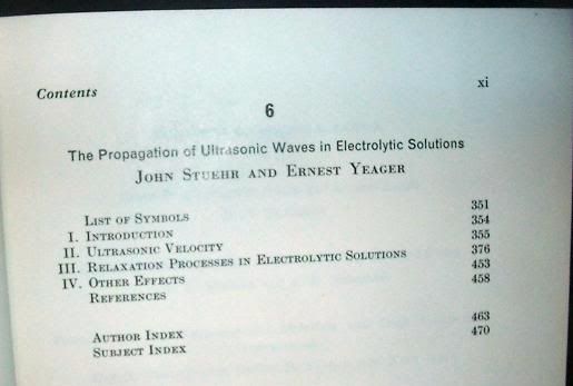 Physical Acoustics, Fluids Polymers Nonlinear Acoustics  