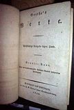 Goethe Werke 47 Vols letzter Hand 1828 42, Faust 1stEd  