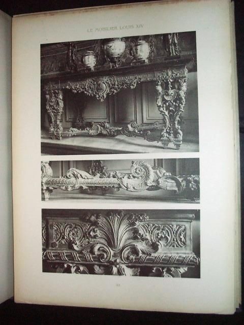 Louis XIV Period Furn. Folio, Hessling 1909 Heliotypes  