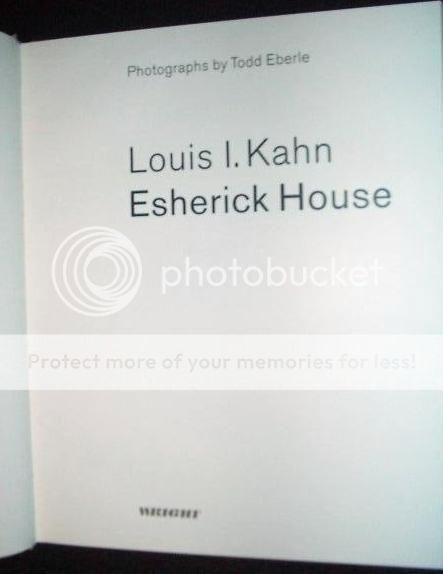 Louis I. Kahn Architecture, Esherick House  