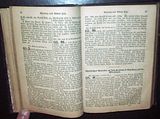 Gesangbuch, 1873 German Hymn Book, Nice Leather Binding  