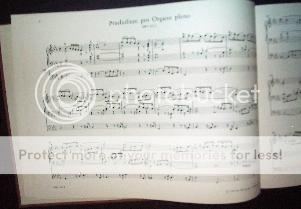 Bach, Klavierübung Clavier Übung Book 3, Organ Music  