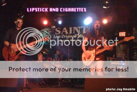 lipstick and cigarettes,band,the saint,asbury park