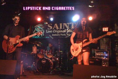 lipstick and cigarettes,band,the saint,asbury park