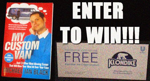 Michael Ian Black and Klondike Giveaway