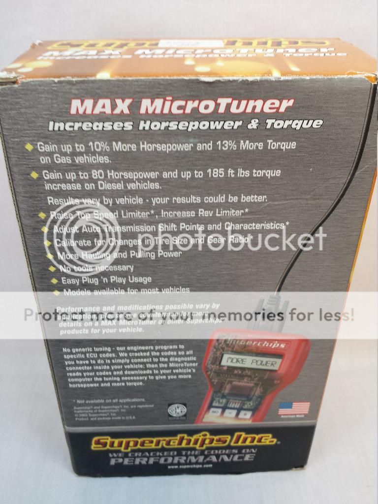 Unlocked Superchips 1704 A Max Microtuner 03 05 Ford 6 0 Powerstroke Diesel