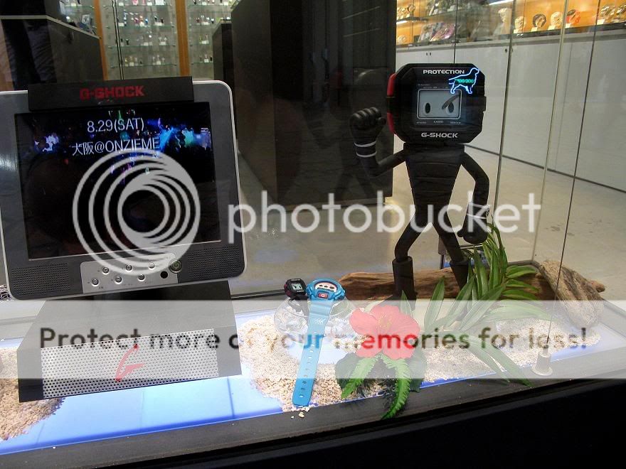 The GSHOCK STORE in TOKYO >>>