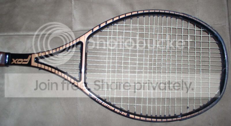 raquette de tennis fox ceramic 215 (4 3/8) bosworth pro series