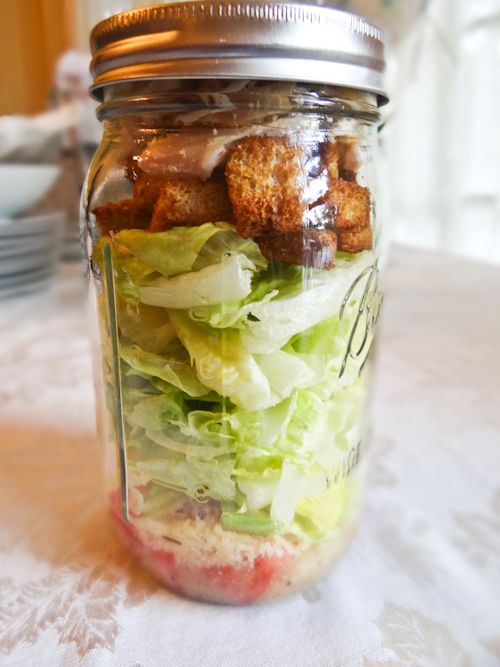 Prep once and have lunches waiting in the fridge all week. Try these Salad in a Jar options or create one of your own!